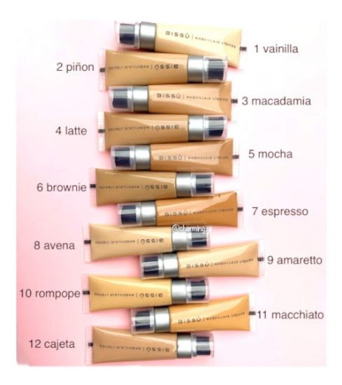 Imagen de BISSU MAQUILLAJE LIQUIDO 08