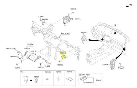 Imagen de Módulo de Control Continental, Sensor De Presión De Neumáticos, Para Kia Sorento 2015-2020