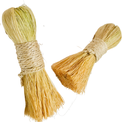 Imagen de 2 Escobetas, Escobetillas Ecológicas Zacatón P/lavar-limpiar