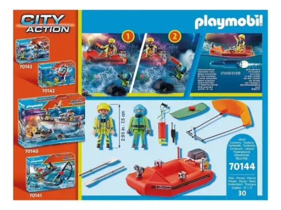 Imagen de Playmobil Rescate Marítimo City Action 70144 Cantidad De Piezas 30