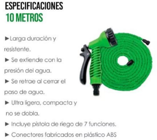 Imagen de Manguera Expandible Jardín 10m