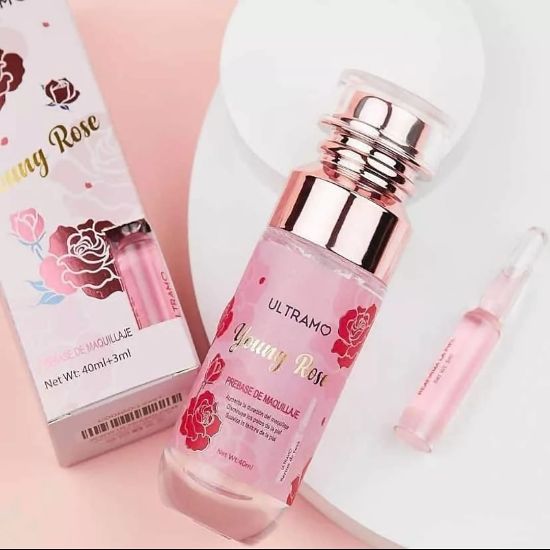 Imagen de Prebase de Maquillaje con Serum De Rosas la Mejor Opción-Oculta los Poros Larga Duración 