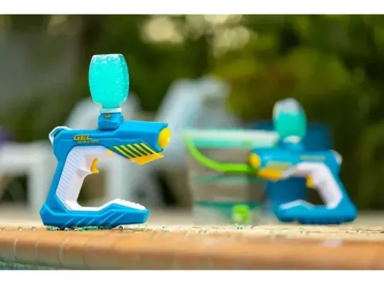 Imagen de Pistola Gel Blaster Piranha Lanzador Hydrogels Orbitz Agua