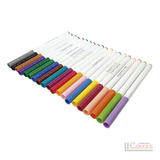 Imagen de Plumones Crayola Super tips 20 piezas