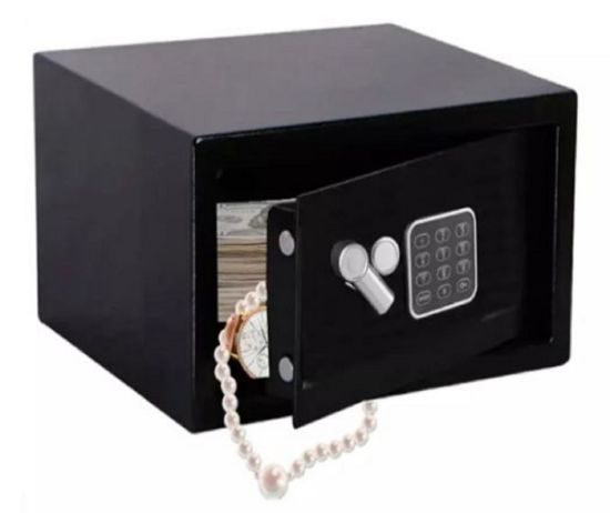Imagen de Caja Fuerte Combinación Digital Alta Seguridad 12" Color Negro