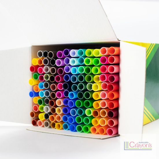 Imagen de Plumones Crayola Super tips 100 piezas + 20 Silly Scents
