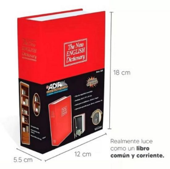 Imagen de Caja Fuerte Seguridad Tipo Libro 