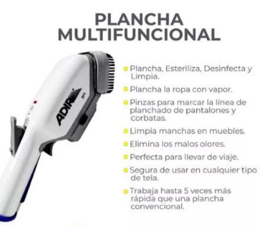 Imagen de Plancha Multifuncional Limpiador Desinfectante