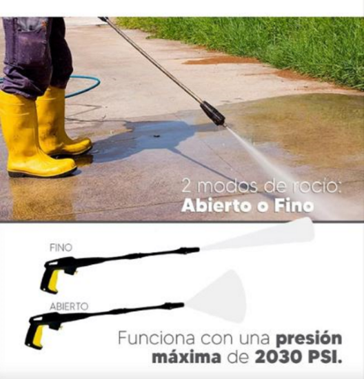 Imagen de Hidrolavadora 2030psi 1200w