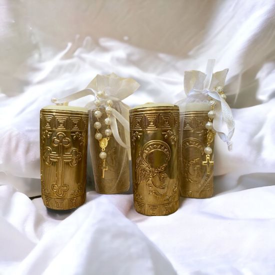 Imagen de 12 Velas y Misterio Recuerdos de Bautizo comunión confirmación presentación