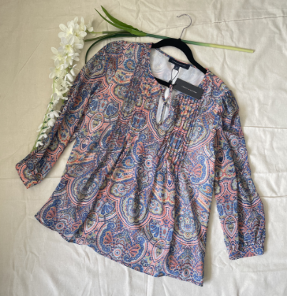 Imagen de Blusa manga 3/4, amplia TOMMY HILFIGER