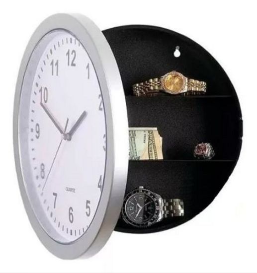 Imagen de Caja Fuerte De Seguridad Tipo Reloj De Pared