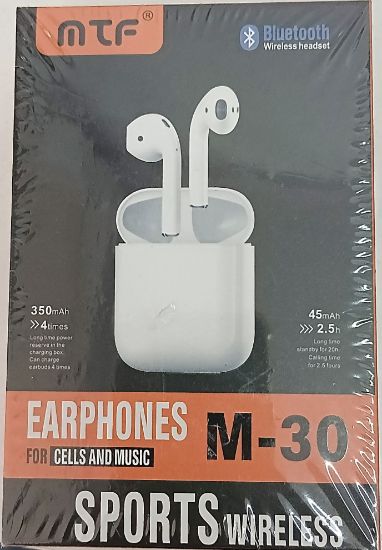 Imagen de Audifonos Inalambricos MTF M-30