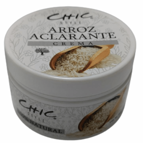 Imagen de COMBO Crema ACLARANTE Facial 100ml + Crema ACLARANTE Corporal 250ml de Arroz 100% NATURAL