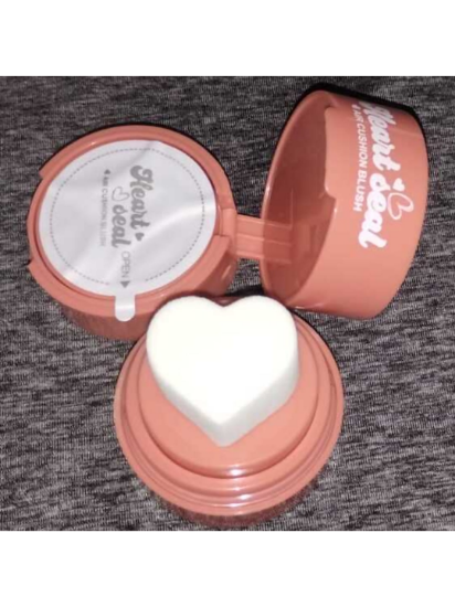 Imagen de 2 Rubores con Aplicador de Corazón Acolchonado.