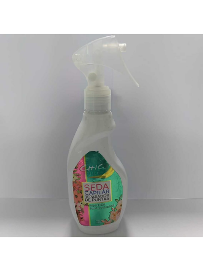 Imagen de Seda Capilar Reparadora de Puntas, Suavizante, Restauradora y da Brillo spray con 250ml.