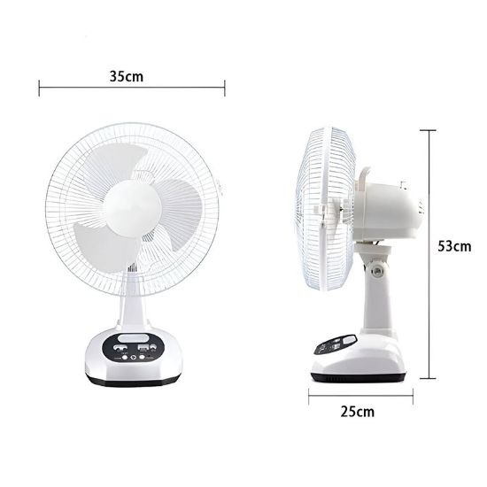 Imagen de Ventilador solar de mesa