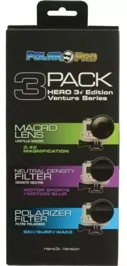 Imagen de Filtro Polar Pro Neutral Density Venture 3 Hero 3 Carcasa