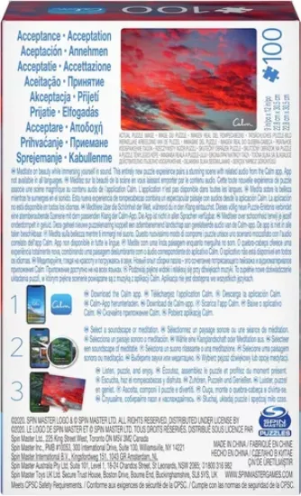 Imagen de Rompecabezas Nubes Meditacion Calm Spin Master 23x30cm 100pz