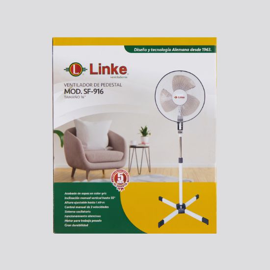 Imagen de Ventilador de Pedestal Linke