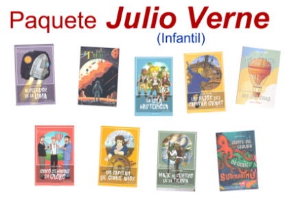 Imagen de Paquete de Libros infantiles de Julio Verne
