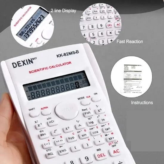 Imagen de Calculadora Científica KK-82MS-D, 140 funciones