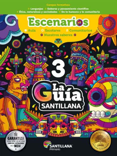 Imagen de La Guía Santillana 3 2024 - 2025 incluye Cuaderno de Exploradores Matemáticos, Cuaderno Múlitples Lenguajes, Evaluación Diagnóstica, Cuaderno de Escritura, Evaluaciones Trimestrales