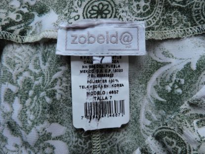 Imagen de Falda Para Mujer Zobeida Talla 7 Verde Nueva