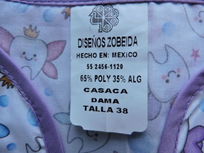 Imagen de Playera Casaca Para Dentista Mujer Talla 38 Nueva Original