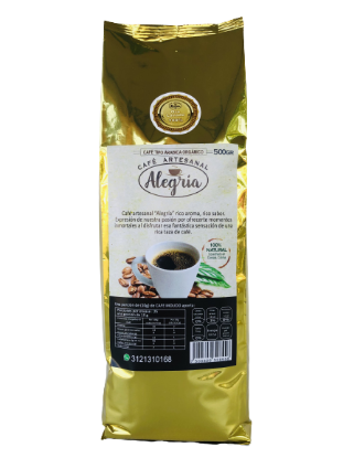 Imagen de CAFE ALEGRIA 500GR Oro lavado