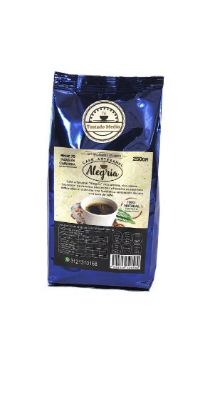 Imagen de CAFE ALEGRIA 250GR NATURAL tostado medio