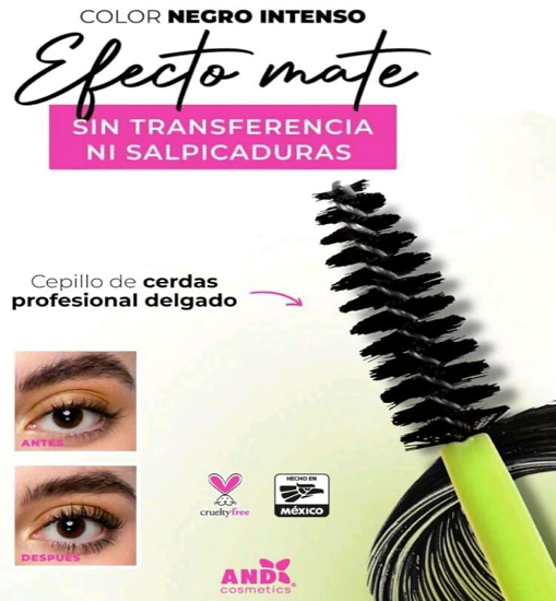 Imagen de Combo 8 Mascara para Pestañas Infinity Lahes Alargador Volumen Definición 3D 24 hr.