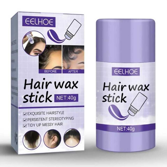 Imagen de 2 Barra Cera para el Cabello, Portátil Peinar el Cabello con Frizz  Pomada para el Cabello