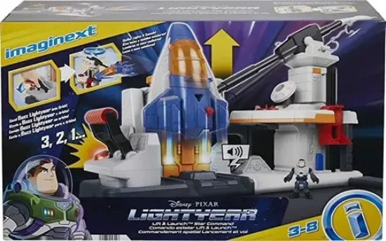 Imagen de Imaginext Lightyear, Playset Comando Estelar, Buzz Lightyear