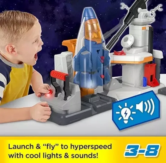 Imagen de Imaginext Lightyear, Playset Comando Estelar, Buzz Lightyear