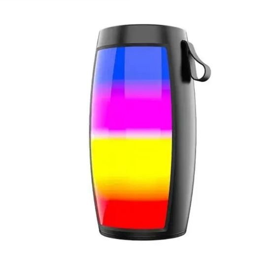 Imagen de Bocina inalámbrico RGB altavoces inalámbricos bluetooth sonido portátil MP3 graves luces LED