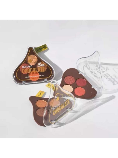 Imagen de Paquete de 3 PALETAS DE SOMBRAS Colección Especial Chocolate Pigmentación Perfecta