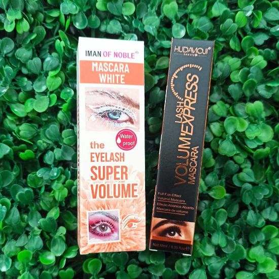 Imagen de Combo Macara Blanca Primer+ Mascara Volum´express 36h Larga Duracion Aprueba de Agua