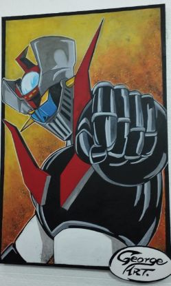 Imagen de CUADRO ARTESANAL DE MAZINGER Z