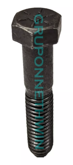 Imagen de 10 Tornillos 7/16-14 X 2 1/4 In Nc Grado 8 Fontana Fasteners