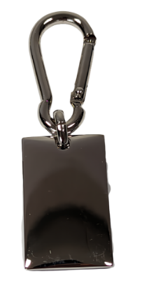 Imagen de 2 Llaveros Ball, Cromado, Con Gancho Carabiner, Elegante, práctico y resistente