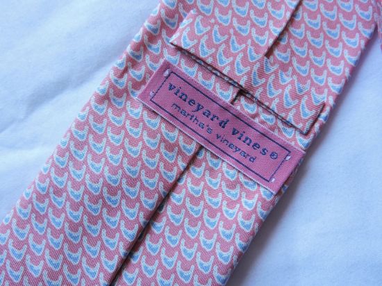 Imagen de Corbata Vineyard Vines Hombre Original 157 Cm X 9 Cm Rosa Az