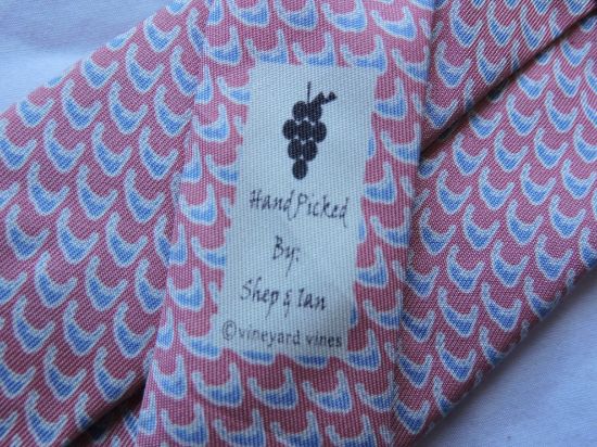Imagen de Corbata Vineyard Vines Hombre Original 157 Cm X 9 Cm Rosa Az