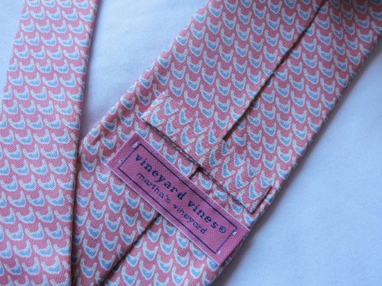 Imagen de Corbata Vineyard Vines Hombre Original 157 Cm X 9 Cm Rosa Az
