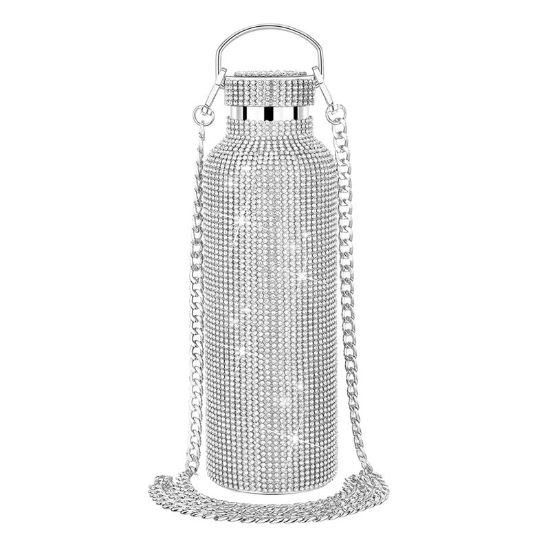 Imagen de BOTELLA TERMO DIAMOND BLING ACERO INOXIDABLE