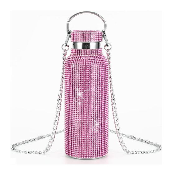 Imagen de BOTELLA TERMO DIAMOND BLING ACERO INOXIDABLE