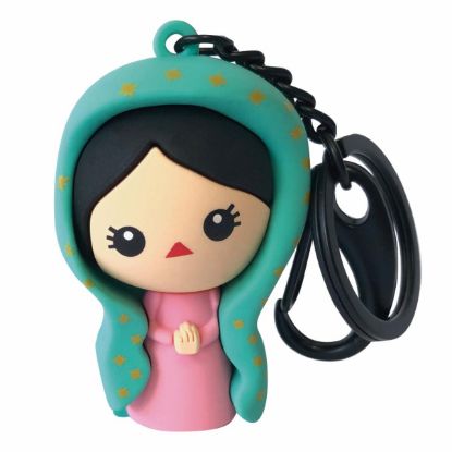 Imagen de By Mexico Llavero 3D Lupita Virgen 