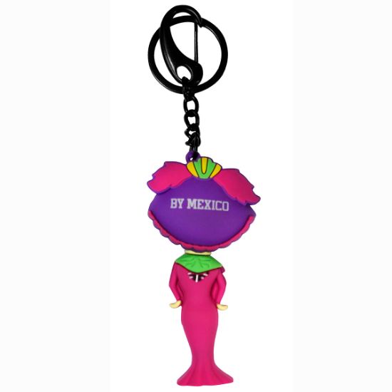 Imagen de By Mexico Llavero 3D Catrina Felisa 