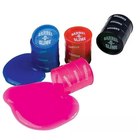 Imagen de Moco De Gorila Barrel Slime 24 Pzas Barril Oferta Promocion