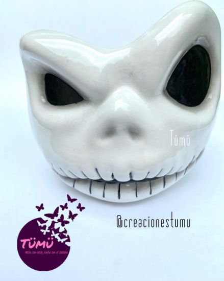 Imagen de Taza cerámica 3D Jack pintada a mano